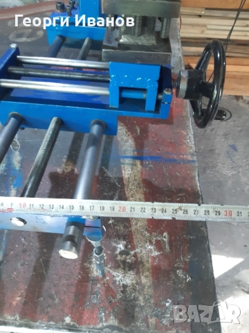 Кръстат супорт за мини струг, снимка 5 - Стругове - 52088773