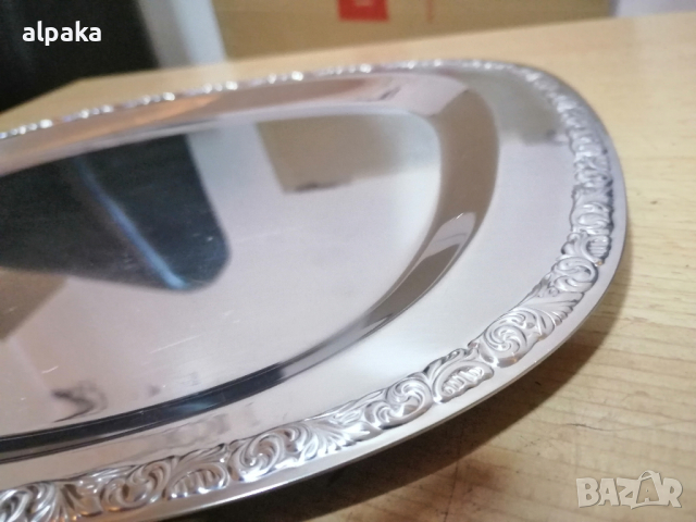 Продавам немски марков поднос WFM, алпака, снимка 3 - Други - 44657573