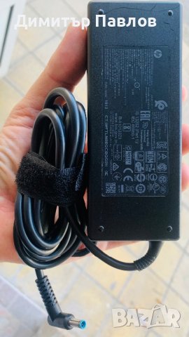 HP 90W 19.5V 4.62A Blue Tip Зарядно, снимка 2 - Захранвания и кутии - 42716251