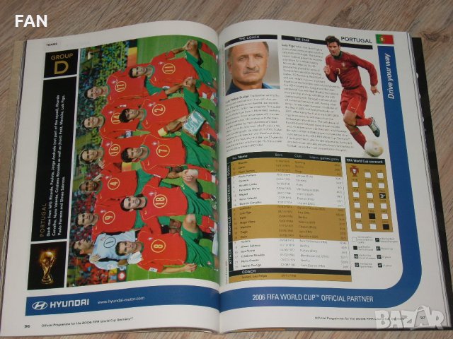 Оригинална програма от Световното първенство по футбол в Германия през 2006 г., снимка 9 - Фен артикули - 30327336