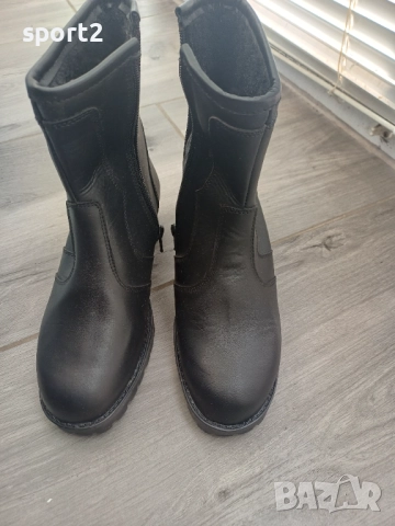 Нови Дамски боти естествена кожа номер 36, снимка 2 - Дамски боти - 52771580