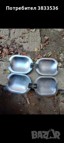 Комплект никел пънички за под дръжките на Vw Golf & Jetta Mk2, снимка 2 - Части - 48091273