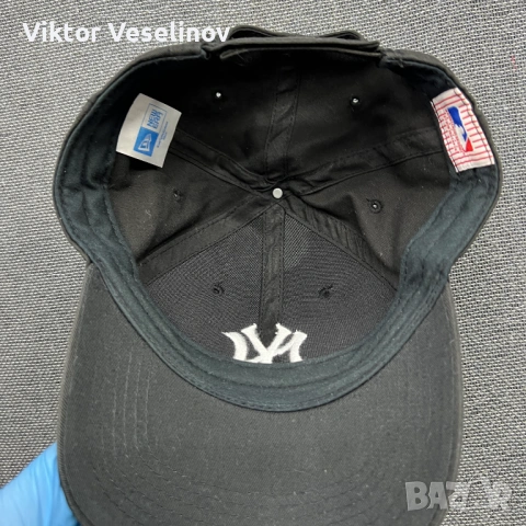 New York Yankees x New Era Baseball Cap One Size Шапка с Козирка Черна, снимка 6 - Шапки - 54290821