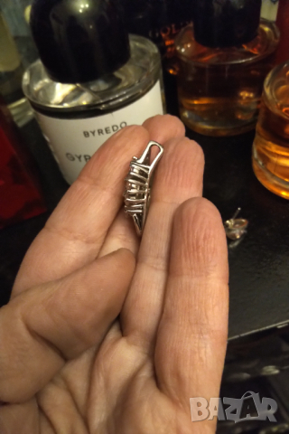 Сребърен лот с морганит  НАМАЛЕНИЕ , снимка 4 - Бижутерийни комплекти - 44658618