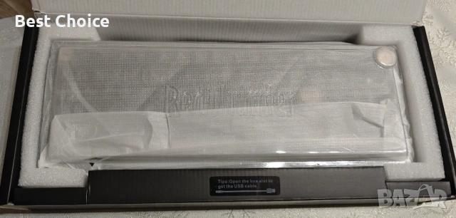 Безжична механична клавиатура RedThunder K95, TFT екран и копчета, трирежимна BT5.0/2.4GHz/USB-C, снимка 3 - Клавиатури и мишки - 53057398