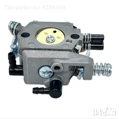 Карбуратор за бензинова резачка за дърва, с подкачваща помпа за гориво (U02093), снимка 6 - Градинска техника - 47932057