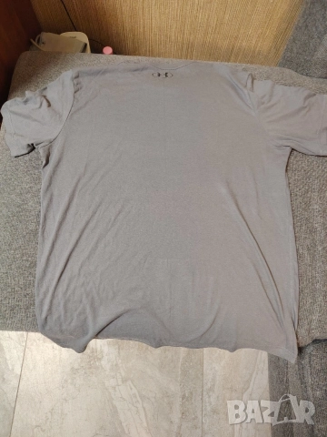 Тениска мъжка сива Under Armour (L) , снимка 3 - Тениски - 56085995