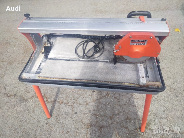 EINHELL TPR 200/2 машина за водно рязане на плочки, фаянс, теракот, гранитогрес Отрезната машина за , снимка 14 - Циркуляри - 51911298