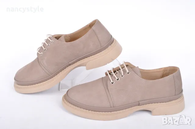 НОВО! Дамски обувки от естествен набук