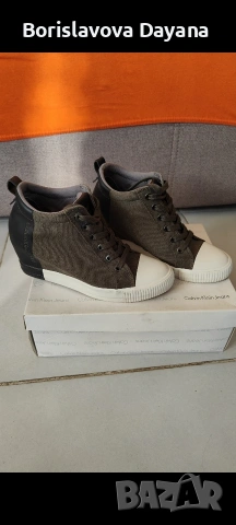 Дамски обувки Calvin Klein jeans , снимка 4 - Кецове - 54229573