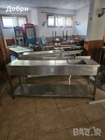 Плот с мивки от неръждаема стомана, снимка 4 - Обзавеждане на кухня - 52450467