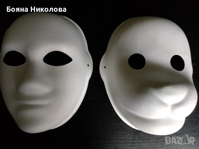 Комплект от две твърди маски, Икеа, снимка 2 - Други игри - 42712429