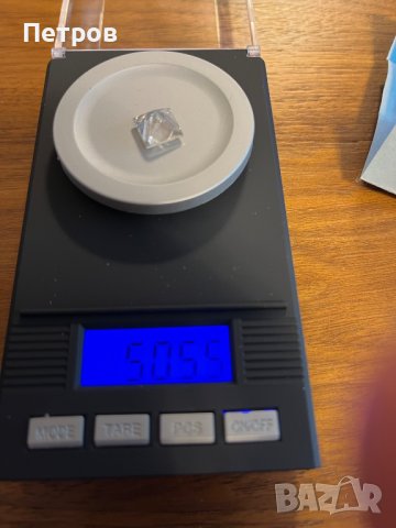 Мойсанит (Диамант), Принцес Шлайф-5.05карата ,9.77мм, снимка 2 - Други - 39052630