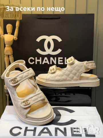 Chanel Дамски Сандали Шанел - Различни Цветове Код SK1319, снимка 3 - Сандали - 54286519