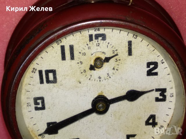 FOREIGN Стар АНГЛИЙСКИ КОЛЕКЦИОНЕРСКИ МЕХАНИЧЕН БУДИЛНИК РЕТРО МОДЕЛ 43632, снимка 16 - Антикварни и старинни предмети - 44465951