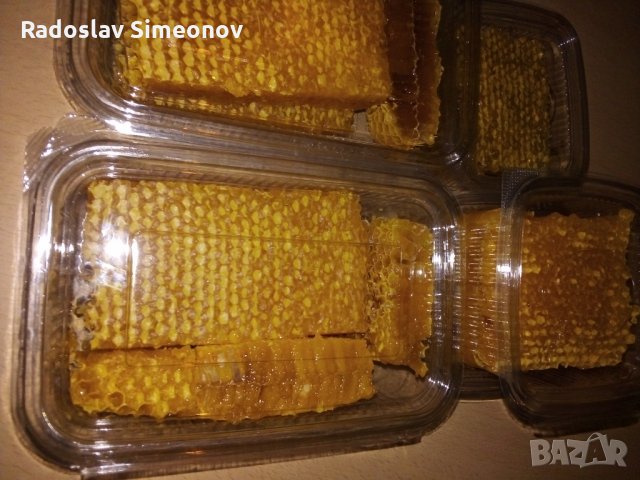 мед във восъчна пита, снимка 2 - Пчелни продукти - 30713110