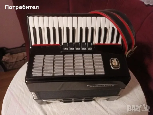 Велтмайстер стела 60 баса, снимка 2 - Акордеони - 49601552