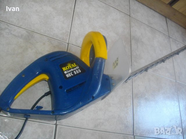 Голям Немски Храсторез-Стъпка 20мм-Реже 2см-Въртелива Функция-710/500 Вата-Einhell ROYAL-Почти Нов, снимка 7 - Други инструменти - 37661630