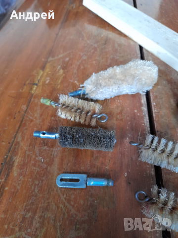 Стар комплект за почистване на ловно оръжие, снимка 9 - Оборудване и аксесоари за оръжия - 44559702