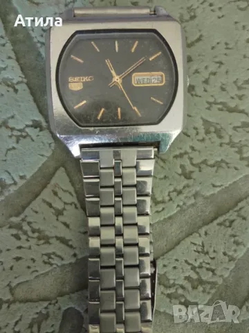 сейко seiko 5 automat автоматичен часовник, снимка 2 - Мъжки - 47350996