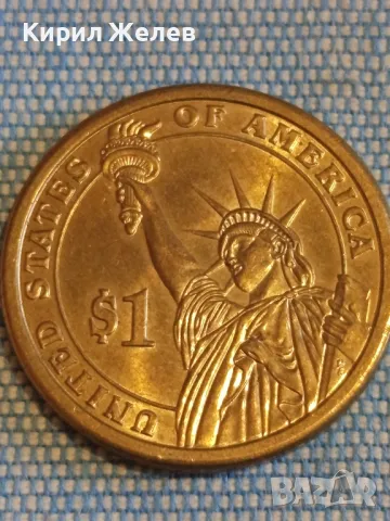 Монета 1 долар четвърти президент на Америка Джеймс Мадисън 49501, снимка 2 - Нумизматика и бонистика - 48390571