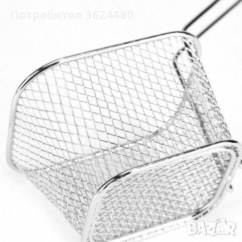 Кошничка за сервиране на пържени картофи и хапки, снимка 8 - Прибори за хранене, готвене и сервиране - 39986323