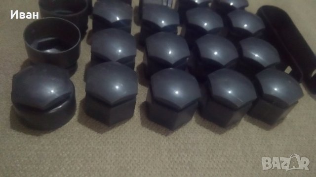Качественни капачки за болтове на джанти за кола автомобил джип камион 19мм със секретни цвят графит, снимка 4 - Аксесоари и консумативи - 29435159