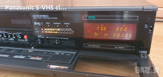 Видео рекордер Panasonic NV-FS1 S-VHS Hi-Fi stereo Sp/Lp , снимка 5 - Плейъри, домашно кино, прожектори - 53909659