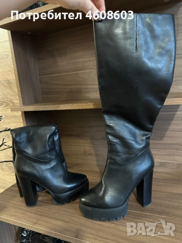 Дамски ботуши от естествена кожа, снимка 3 - Дамски ботуши - 51978945