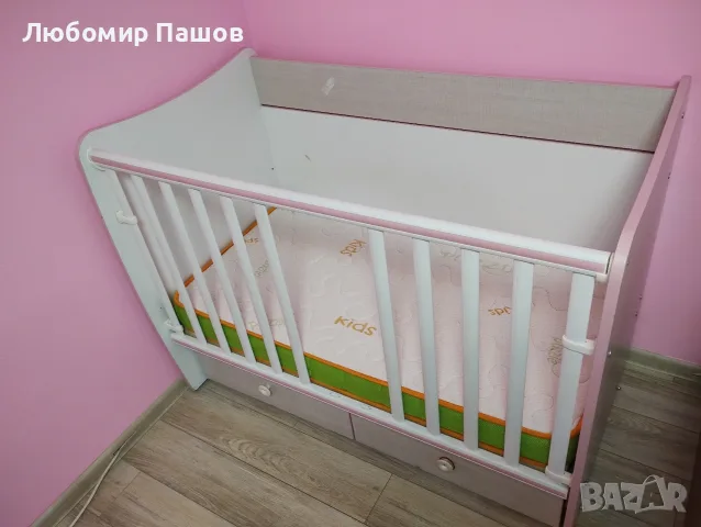 Детско/бебешко легло 120/65, снимка 2 - Бебешки легла и матраци - 56539876