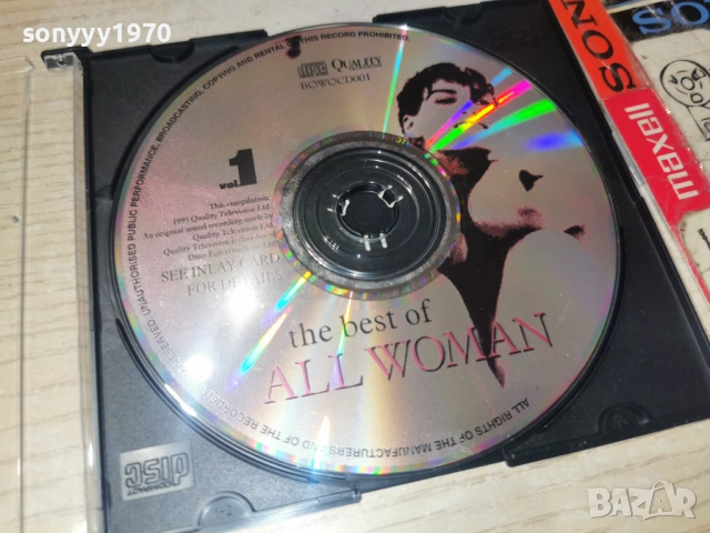 ALL WOMAN CD 0502261920, снимка 2 - CD дискове - 53373447