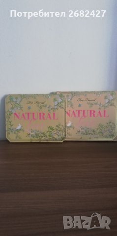 Authentic Too Faced Natural Lust Eye Shadow Palette New In Bow Worldwide Ship висококачествена козме, снимка 1 - Козметика за лице - 33751495