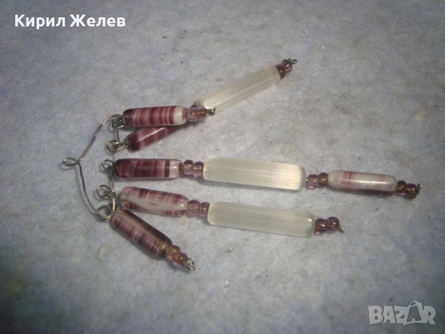 РЕТРО - ВИНТИДЖ АРТ ПЕНДАНТ ВИСУЛКА МЕДАЛЬОН ОПУШЕН КВАРЦ 29427, снимка 4 - Колиета, медальони, синджири - 37787030