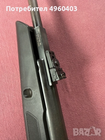 Въздушна пушка cal.5.5 (.22)+подарък сачми за нея , снимка 3 - Въздушно оръжие - 56233349