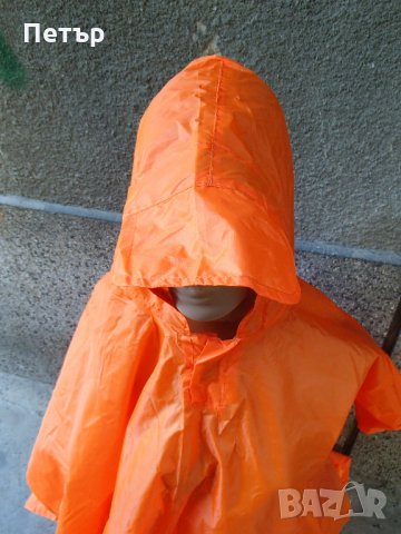 Продавам нов лек здрав шушляков дъждобран тип пончо с лепени шевове, снимка 6 - Други спортове - 29158626