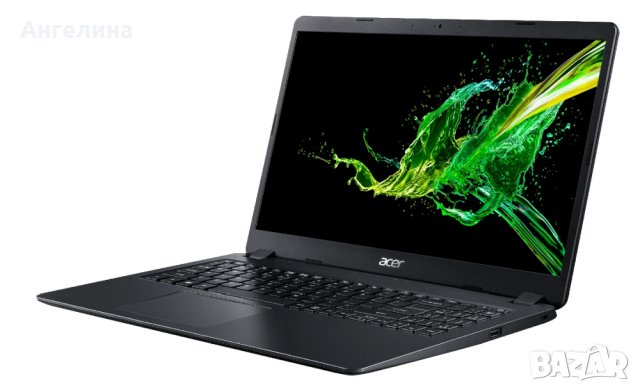 Лаптоп, Acer Aspire 3, A315-56-31R7, Intel Core i3-1005G1 (up to 3.4 GHz, 4MB), 15.6" FHD (1920x1080