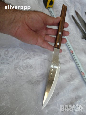  YAX Serrated Knife Wood Handle Japan , снимка 3 - Други ценни предмети - 29290685