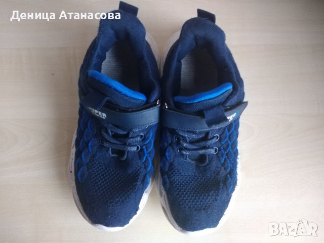 Маратонки Clibee номера 36 / 37 и туристически обувки за преходи Quechua от Декатлон номер 35, снимка 3 - Детски обувки - 38032024