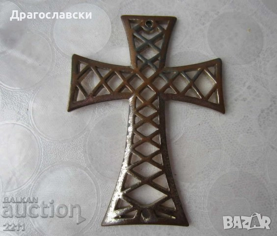 Различни: Стар кръст, разпятие, религия, дърво и метал, кръстове, висулка, снимка 18 - Други ценни предмети - 28872700