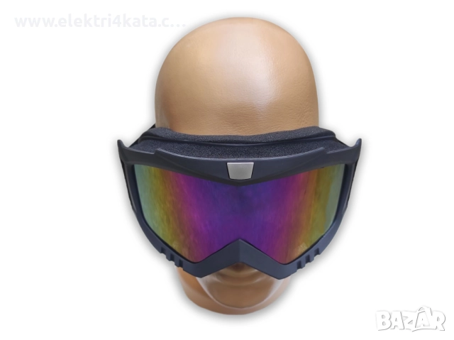 Ветроустойчиви очила с подвижна маска за лице (синя леща), снимка 5 - Аксесоари и консумативи - 52574307