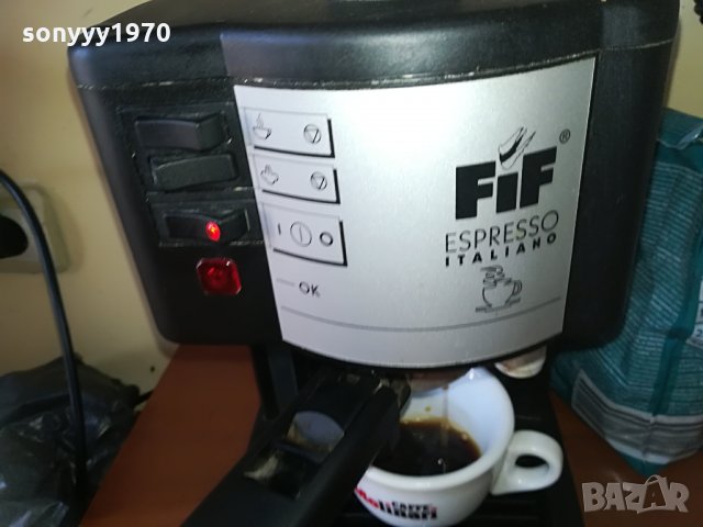 fif 15bar-made in italy, снимка 3 - Кафемашини - 29085942