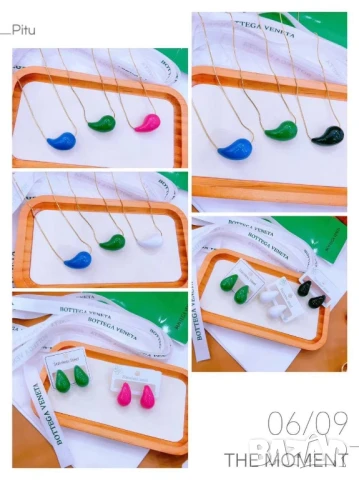 обеци от висококачествена медицинска стомана , снимка 2 - Обеци - 50748398