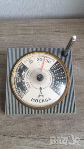 Ретро календар,термометър Москва с перомолив, снимка 6 - Антикварни и старинни предмети - 44261922