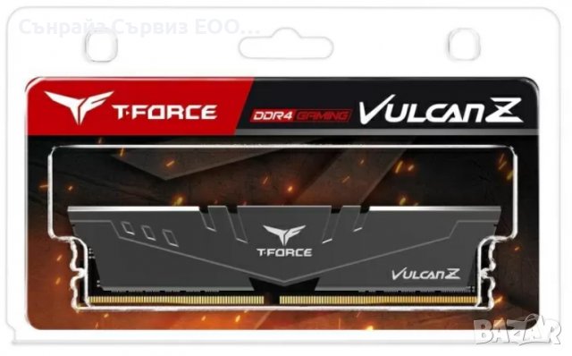 RAM памет Team Group 8GB 3000MHz T-Force Vulcan Z ,TLZGD48G3000HC16C01, снимка 3 - RAM памет - 39799135