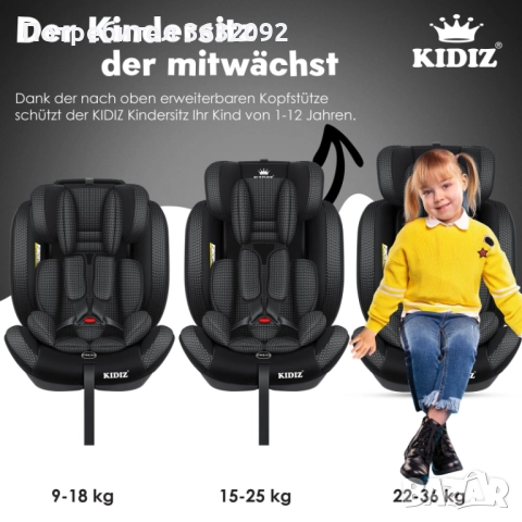 Детско столче за кола 9-36 кг , снимка 6 - Столчета за кола и колело - 52693756