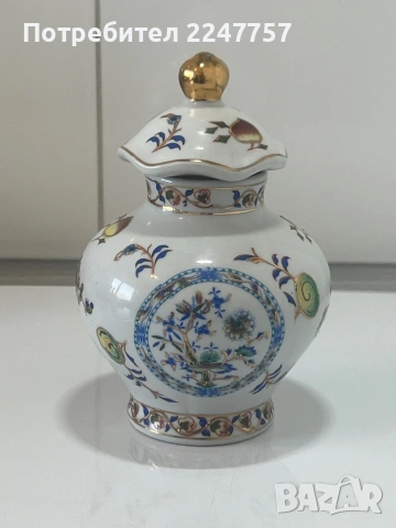 Порцелан джинджифилов буркан, снимка 2 - Антикварни и старинни предмети - 54005696