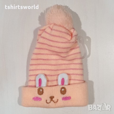 Нова бебешка шапка Зайче