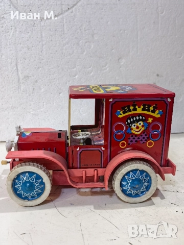 Стара ламаринена количка , снимка 2 - Колекции - 52234514