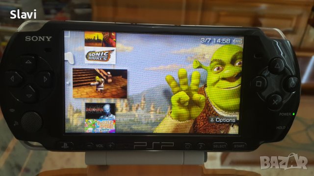 SONY PSP 3004+128GB+350Игри+Зарядно+Батерия GTA V FIFA Minecraft ПСП, снимка 7 - PlayStation конзоли - 42603771