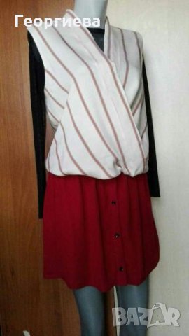 Красив комплект пола и топ👗🍀👕S/M,M👗🍀👕арт.885